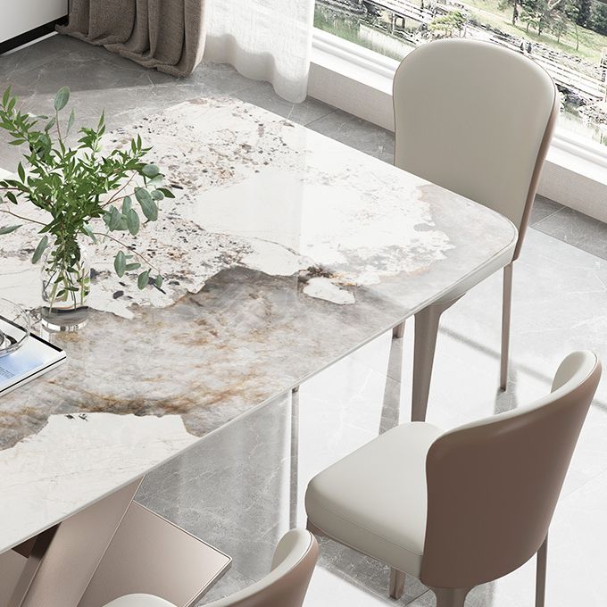 Modern 1/2/5/7 Pieces Dinette Set Sintered Stone Dining Table Set Clearhalo 'Dining Room Sets' 'Dining Tables & Seating' 'dining_room_set' 'furn' 'furn_dining_room_set' 'Furniture' 'furniture_dining_room_set' 'Kitchen & Dining Furniture' 1200x1200_fbf197c7-c9b9-4aba-b872-1c14f7ae78d7