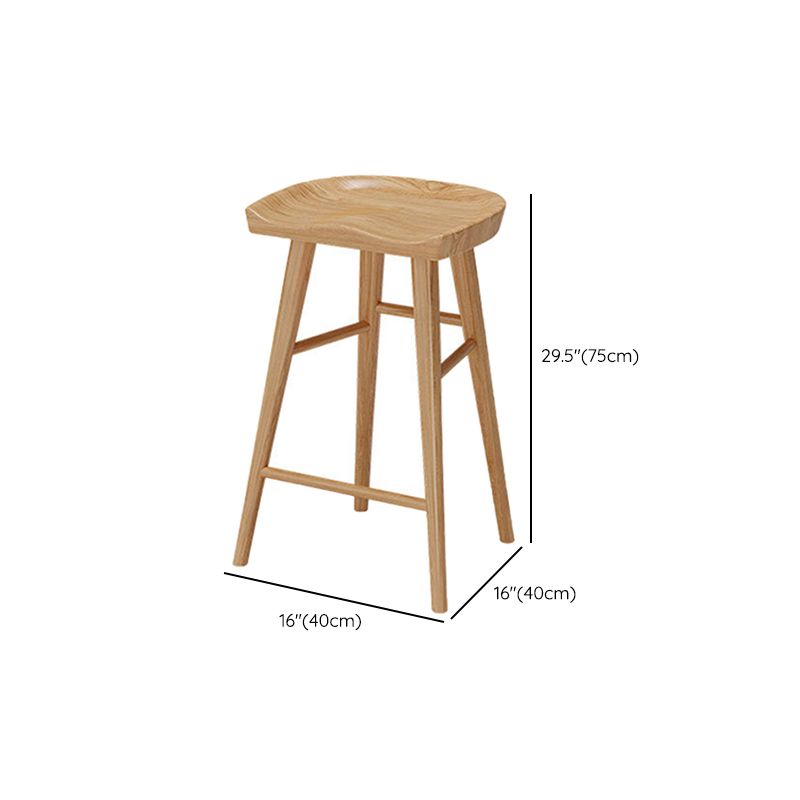 Contemporary Style 1/2/5/9 Pieces Bar Table Set Rectangle Wood Bar Table with Wood Stools Clearhalo 'Bar Furniture' 'furn' 'furn_home_bar_bar_sets' 'Furniture' 'Home Bars & Bar Sets' 'home_bar_bar_sets' 'Kitchen & Dining Furniture' 1200x1200_fbf757e9-d603-4182-b2fd-0374fc12edf0