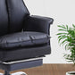 Modern Leather Armless Office Chair No Distressing Ergonomic Desk Chair with Wheels Clearhalo 'furn' 'furn_office_chair' 'Furniture' 'Office Chairs' 'Office Furniture' 'office_chair' 1200x1200_fbf84a04-e1ef-4152-9f4c-da728f70a3ec