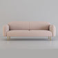 White/grey/green/pink Sofa with Pillow Back Latex/sponge Padded Fabric Clearhalo 'furn' 'furn_sofas' 'Furniture' 'furniture_sofas' 'kitchen' 'kitchen_sofas' 'Living Room Furniture' 'Sofa' 'sofas' 1200x1200_fbf8d257-ea43-4509-9e54-0839f884f403
