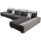 Faux Leather 4-seater Bench Seating Recessed Arm Modular Settee Furniture Clearhalo 'furn' 'furn_sectionals' 'Furniture' 'furniture_sectionals' 'kitchen' 'kitchen_sectionals' 'Living Room Furniture' 'Sectionals' 1200x1200_fbf92ecc-08d1-4775-82e1-322ec2987c78