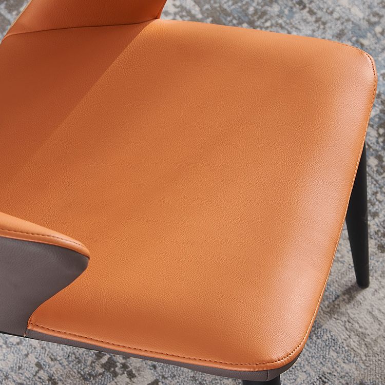 Scandinavian Style Metal Dining Chair Set Kitchen Dining Wingback Arm Chairs Clearhalo ' kitchen&dining_furn' 'Dining Chairs' 'Dining Tables & Seating' 'dining_chair' 'furn' 'furn_dining_chair' 'Furniture' 'furniture_dining_chair' 'Kitchen & Dining Furniture' 'kitchen' 1200x1200_fbf9fcad-5e39-4c9d-961f-0079d583392d