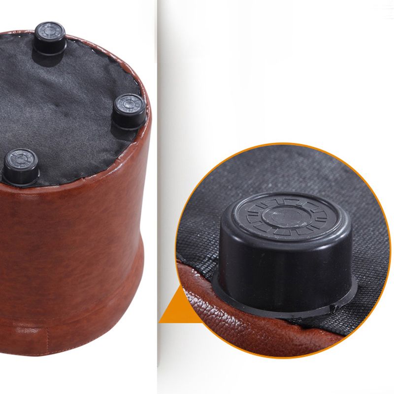 Modern Pouf Ottoman Faux Leather Tufted Geometric Printed Cylinder Shape Ottoman Clearhalo 'furn' 'furn_ottomans_poufs' 'Furniture' 'Living Room Furniture' 'Ottomans & Poufs' 'ottomans_poufs' 1200x1200_fbfad042-9f41-442e-a8fc-f11d5eea88f4