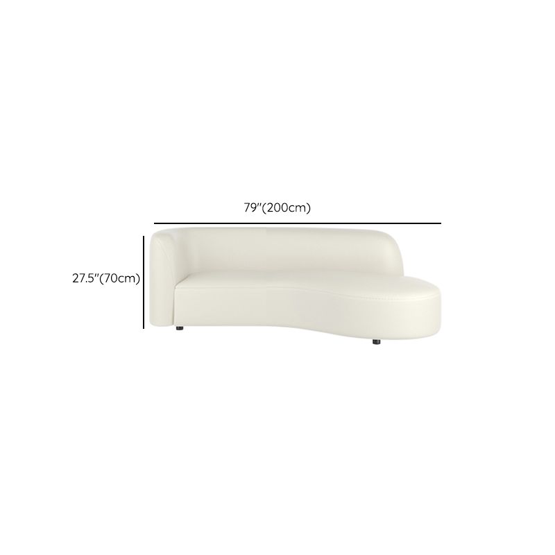 Durable Sectionals Stain-Resistant Square Arms Sofa for Living Room