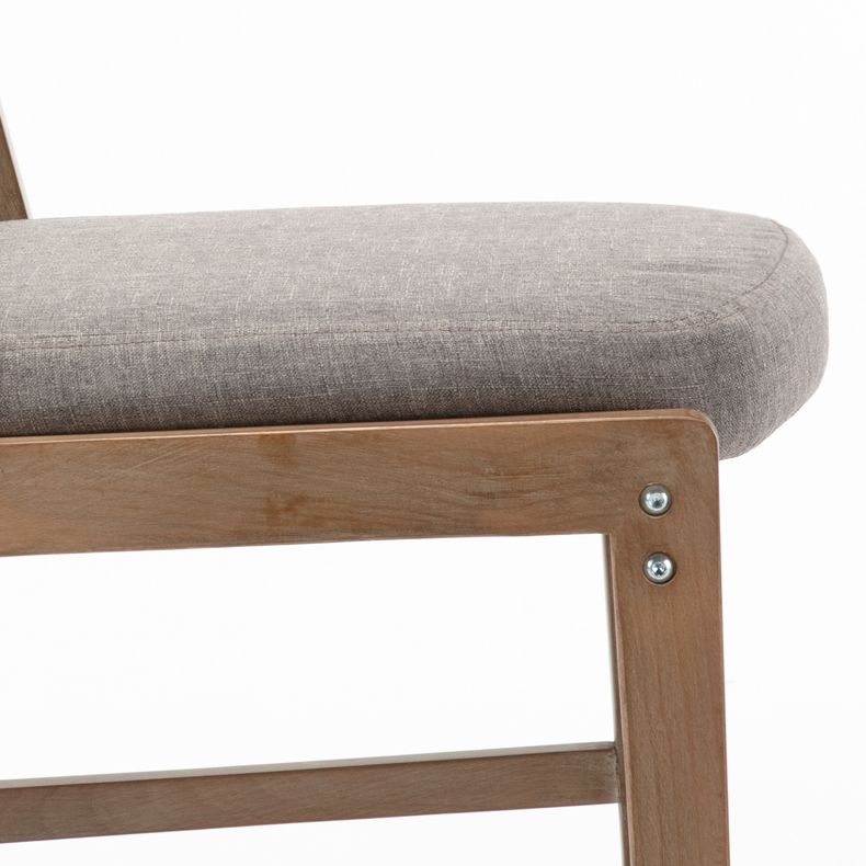 Nordic Style Upholstered Side Chairs Open Back Dining Side Chairs for Kitchen Clearhalo ' kitchen&dining_furn' 'Dining Chairs' 'Dining Tables & Seating' 'dining_chair' 'furn' 'furn_dining_chair' 'Furniture' 'furniture_dining_chair' 'Kitchen & Dining Furniture' 'kitchen' 1200x1200_fc01b4c0-df3a-4c8d-8afa-bfc5d6a0cfca