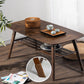 Contemporary Coffee Table 4 Legs Wooden Cocktail Table with Storage Clearhalo 'Coffee & Accent Tables' 'Coffee Tables' 'coffee_tables' 'furn' 'furn_coffee_tables' 'Furniture' 'Living Room Furniture' 1200x1200_fc037c27-7915-478f-a807-ed9a6f9b98e8