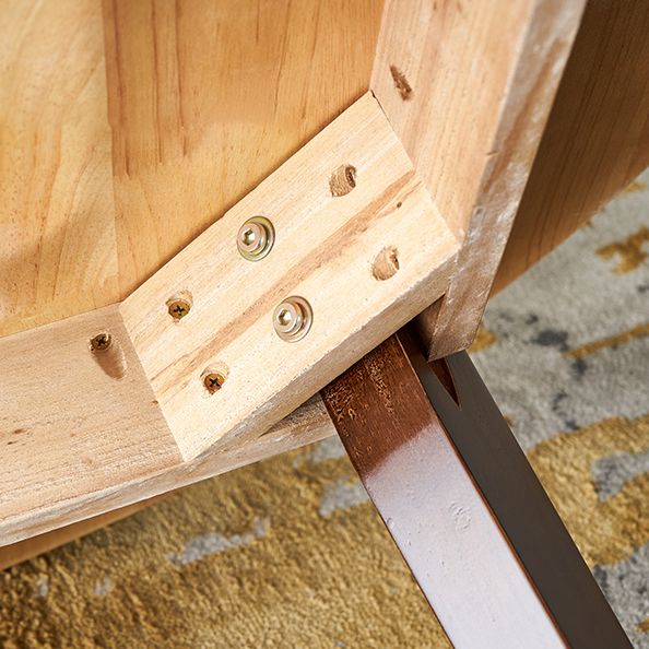 Modern Style Solid Wood Dining Room Set with Round Table Home Dining Table Furniture Clearhalo 'Dining Room Sets' 'Dining Tables & Seating' 'dining_room_set' 'furn' 'furn_dining_room_set' 'Furniture' 'furniture_dining_room_set' 'Kitchen & Dining Furniture' 'kitchen&dining_furn' 'kitchen' 1200x1200_fc03ab29-70ca-42d5-aaea-19167cf8343a