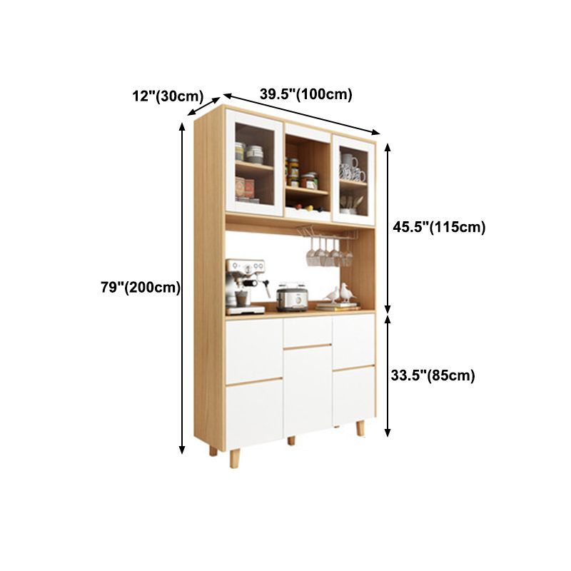 78,74 "H Sideboard Moderner Style Dining -Server mit 1 Schublade für Küchen- und Esszimmer