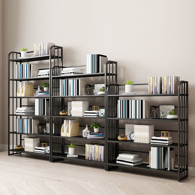 Standard Steel Bookshelf Modern Bookcase Storage and Display Shelves Clearhalo 'Bookcases' 'furn' 'furn_bookcases' 'Furniture' 'Office Furniture' 1200x1200_fc070e61-6bc8-4f8b-ae75-aeaa1a22e5f7