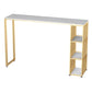 Rectangle Top Counter Table Glam Style 42-inch Height Table for Dining Room Clearhalo 'Bar Furniture' 'Bar Tables' 'bar_tables' 'furn' 'furn_bar_tables' 'Furniture' 'furniture_bar_tables' 'Kitchen & Dining Furniture' 1200x1200_fc07ecc2-0aca-4883-851e-038f944dd5c9