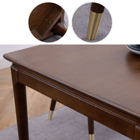 Contemporary Wooden Dining Set Standard Height Dining¬†Room¬†Table¬†Set for Home Use Clearhalo 'Dining Room Sets' 'Dining Tables & Seating' 'dining_room_set' 'furn' 'furn_dining_room_set' 'Furniture' 'furniture_dining_room_set' 'Kitchen & Dining Furniture' 'kitchen&dining_furn' 'kitchen' 1200x1200_fc0abb13-136a-42c6-b0d0-087c55046268