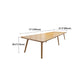 Rectangle Parsons Modern Writing Table Fixed Meeting Table of Solid Wood Clearhalo 'furn' 'furn_office_desk' 'Furniture' 'Office Desks' 'Office Furniture' 'office_desk' 1200x1200_fc0af61e-5379-45dc-95e3-5b7d76e25121