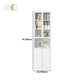 Closed Standard Bookshelf Modern Door Home Study Living Room Bookcase Clearhalo 'Bookcases' 'furn' 'furn_bookcases' 'Furniture' 'Office Furniture' 1200x1200_fc0f7d27-7a49-4877-8657-7f8d38e783bc