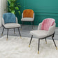 Scandinavian Armless Solid Back Chair for Home Upholstered Side Chair Clearhalo 'Dining Chairs' 'Dining Tables & Seating' 'dining_chair' 'furn' 'furn_dining_chair' 'Furniture' 'Kitchen & Dining Furniture' 1200x1200_fc126a5d-1f42-4082-94c6-fc3e6e4a6018