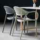 Contemporary Chairs Dining Arm Open Back Plastic Side Chair for Kitchen Clearhalo ' kitchen&dining_furn' 'Dining Chairs' 'Dining Tables & Seating' 'dining_chair' 'furn' 'furn_dining_chair' 'Furniture' 'furniture_dining_chair' 'Kitchen & Dining Furniture' 'kitchen' 1200x1200_fc1590a3-e91b-471d-9f06-f3489d97b943