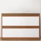 16" D Storage Chest Modern Wood Storage Chest in White and Brown