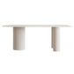 Minimalistische witte eettafelset 1/4/5/7-delig Thuistafel en stoelen