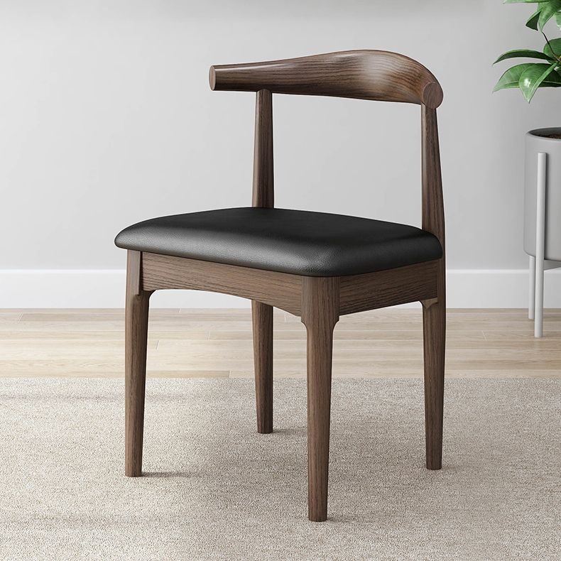 Industriële gestoffeerde zijstoelen open achterstoel