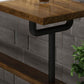 Industrial Wood Bar Table Trestle Base Dining Table for Kitchen Living Room Clearhalo 'Bar Furniture' 'Bar Tables' 'bar_tables' 'furn' 'furn_bar_tables' 'Furniture' 'Kitchen & Dining Furniture' 1200x1200_fc1de044-8a86-4eec-919d-63c5075df6d4