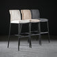 Upholstered Modern Counter Bar Stool Armless Backrest Bar Stool with Metal Base Clearhalo 'Bar Furniture' 'Bar Stools' 'bar_stools' 'furn' 'furn_bar_stools' 'furniture_bar_stools' 'Kitchen & Dining Furniture' 'kitchen&dining_furn' 'kitchen' 'kitchen_furn' Furniture' 1200x1200_fc1ea816-4ce9-483f-b914-9b4e35e29970