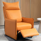 Modern Solid Color Standard Recliner Faux Leather Recliner Chair