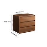 Dresse per il torace di stoccaggio in legno da 16 "D BEDE CAMPIO MODERNO MODERNO MODERNO IN BIANCO E CRORA