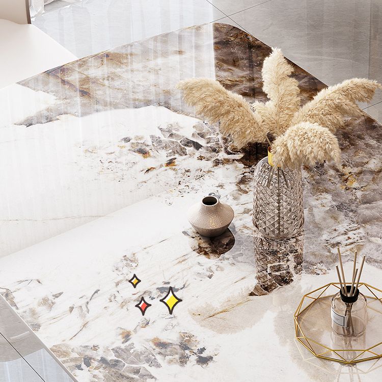 Modern Rectangle Dinette Set 1/2/5/7 Pieces White Sintered Stone Top Dining Table Set Clearhalo 'Dining Room Sets' 'Dining Tables & Seating' 'dining_room_set' 'furn' 'furn_dining_room_set' 'Furniture' 'furniture_dining_room_set' 'Kitchen & Dining Furniture' 1200x1200_fc2617b1-46e1-4e09-a2cb-71a0f6f98877