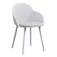Contemporary Plastic Restaurant Arm Chair Matte Finish Solid Back Dining Chair (Set of 4) Clearhalo ' kitchen&dining_furn' 'Dining Chairs' 'Dining Tables & Seating' 'dining_chair' 'Furniture' 'furniture_dining_chair' 'Kitchen & Dining Furniture' 'kitchen' 1200x1200_fc264b46-469d-4472-a498-50bf98ada629