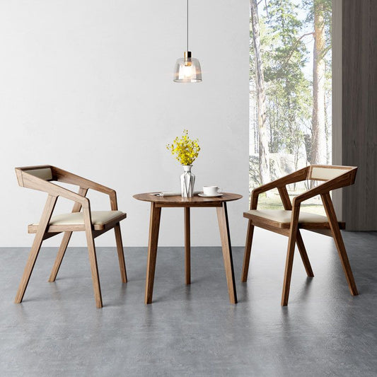 Dining Room Side Chairs Modern Solid Wood Arm Chair for Kitchen Clearhalo 'Dining Chairs' 'Dining Tables & Seating' 'dining_chair' 'furn' 'furn_dining_chair' 'Furniture' 'furniture_dining_chair' 'Kitchen & Dining Furniture' 1200x1200_fc2af90e-8584-43c2-a55d-76f9d544b723