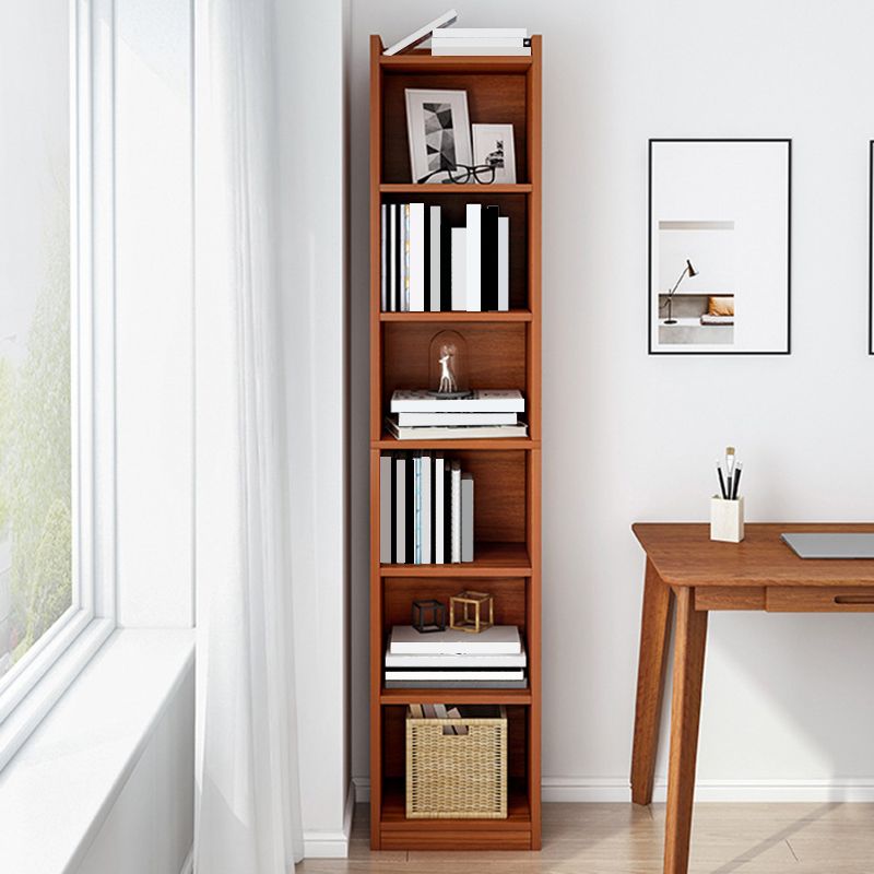 Closed Wood Bookcase Modern Minimalist Home Living Room Corner Bookshelf Clearhalo 'Bookcases' 'furn' 'furn_bookcases' 'Furniture' 'Office Furniture' 1200x1200_fc2e3bf0-832b-4829-b366-9450c7d4bc28