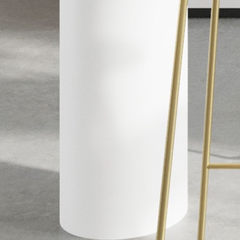 Juego de mesa de bar moderno de forma irregular, mesa de mostrador de piedra sinterizada de 1/2/5 piezas con taburetes