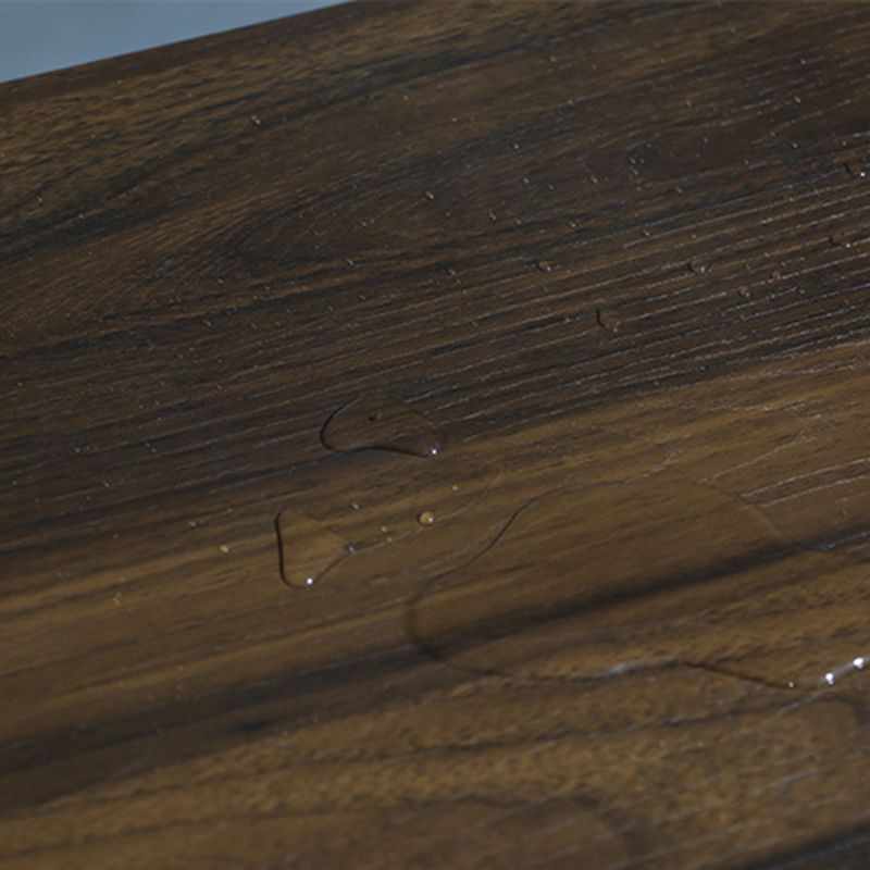 Table de l'extrémité piédestal moderne Table d'appoint Elliptique Faux Wood - 19,69 "W