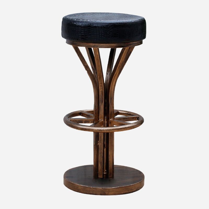 Contemporary Stainless Steel Counter Height Stools Backless Stool Clearhalo 'Bar Furniture' 'Bar Stools' 'bar_stools' 'furn' 'furn_bar_stools' 'Furniture' 'Kitchen & Dining Furniture' 1200x1200_fc3112b1-cb63-4525-848c-4b9bce8b3603