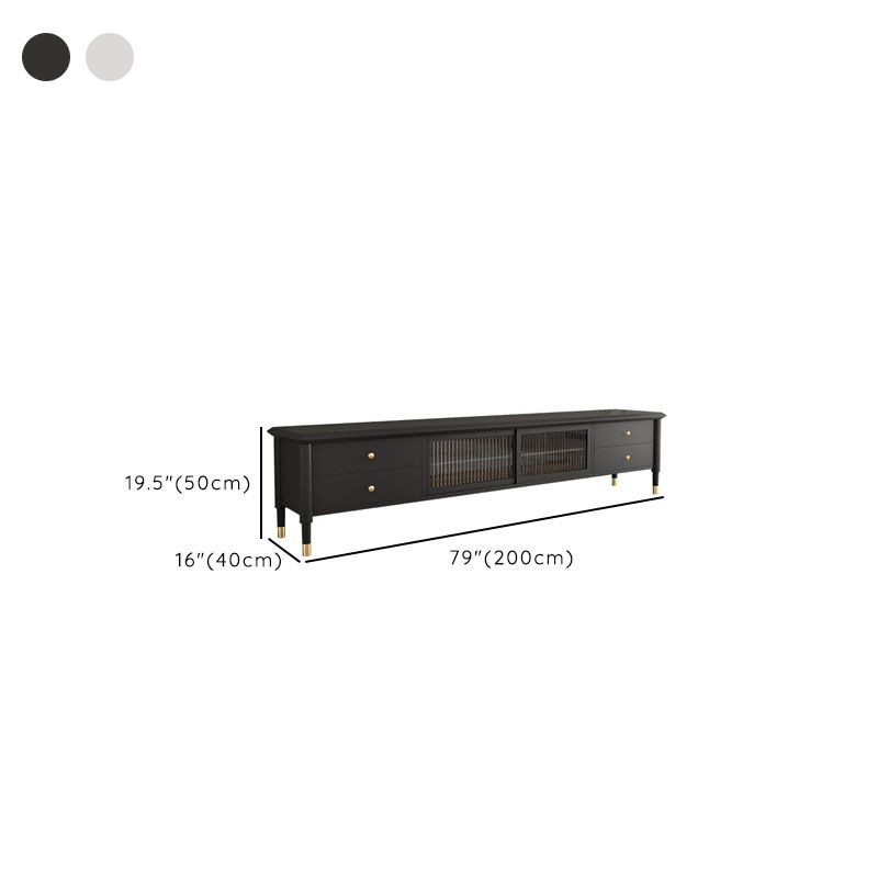 Enclosed Storage TV Media Stand Wooden Media Console with Drawers Clearhalo 'furn' 'furn_tv_stands_entertainment_centers' 'Furniture' 'Living Room Furniture' 'TV Stands & Entertainment Centers' 'TV Stands & Media Storage Furniture' 'tv_stands_entertainment_centers' 1200x1200_fc366c4c-d483-432a-a277-de8ac1a9675b