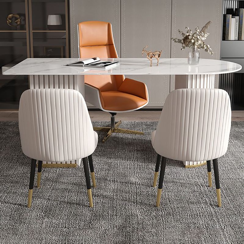 Schreibschalter im Glamstil 30 "Höhenpodest -Büro mit 3 Schubladen