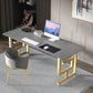 Rectangular Home Office Writing Desk Industrial Style Sled Office Desk Clearhalo 'furn' 'furn_office_desk' 'Furniture' 'furniture_office_desk' 'Office Desks' 'Office Furniture' 'office_desk' 1200x1200_fc3b067e-09b6-4b67-a182-13f75737e8b9