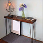 Light Brown Modern Style Bar Table in Metal and Wood Milk Tea Shop Bar Clearhalo 'Bar Furniture' 'Bar Tables' 'bar_tables' 'furn' 'furn_bar_tables' 'Furniture' 'furniture_bar_tables' 'Kitchen & Dining Furniture' 1200x1200_fc3b2390-2dd4-40e7-95aa-4a70b5409b76