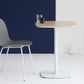 Metal Industrial Square Dining Table Manufactured wood Top Table with Pedestal Base Clearhalo ' dining_table' 'Dining Tables & Seating' 'Dining Tables' 'furn' 'furn_dining_table' 'Furniture' 'furniture_dining_table' 'Kitchen & Dining Furniture' 'kitchen&dining_furn' 'kitchen' 'kitchen_dining_table' 1200x1200_fc3ef37e-5a46-4dc0-beb2-7d3fae214eb8