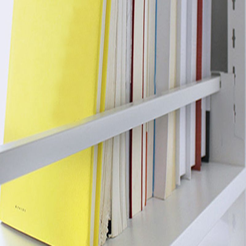 Rectangle Etagere Bookshelf Modern Metal Open Bookcase with Shelves