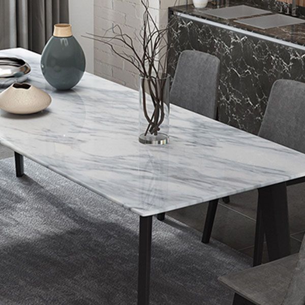 Contemporary 1/2/4/5/6 Pieces Dining Set Marble Dining Room Set for Home Use Clearhalo 'Dining Room Sets' 'Dining Tables & Seating' 'dining_room_set' 'furn' 'furn_dining_room_set' 'Furniture' 'furniture_dining_room_set' 'Kitchen & Dining Furniture' 1200x1200_fc3f818a-feb4-463a-9742-2730e130cade