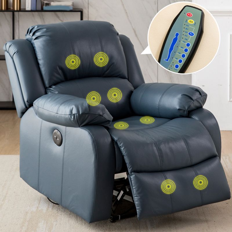 Sedia reclinabile contemporanea con telaio in metallo lumbar reclinabile