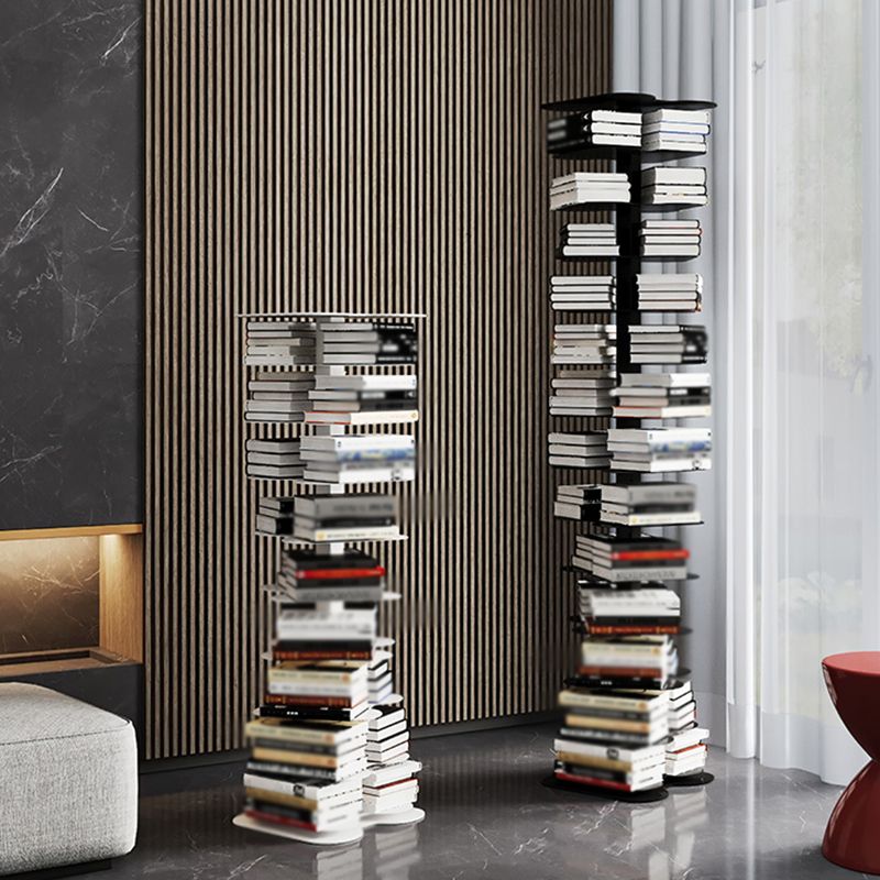 Metal Bookcase Minimalist Style Free Form Shelf for Study Room Clearhalo 'Bookcases' 'Furniture' 'furniture_bookcases' 'kitchen' 'kitchen_bookcases' 'Living Room Furniture' 'Office Furniture' 1200x1200_fc45747c-fd2d-4b6c-aa28-037408d19b61