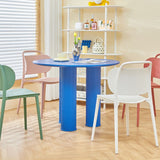 Contemporary Style Plastic Dining Chair Dining Armless Side Chair for Kitchen Clearhalo ' kitchen&dining_furn' 'Dining Chairs' 'Dining Tables & Seating' 'dining_chair' 'furn' 'furn_dining_chair' 'Furniture' 'furniture_dining_chair' 'Kitchen & Dining Furniture' 'kitchen' 1200x1200_fc45a2f3-d76a-40cd-b82e-c39d3844d8f5