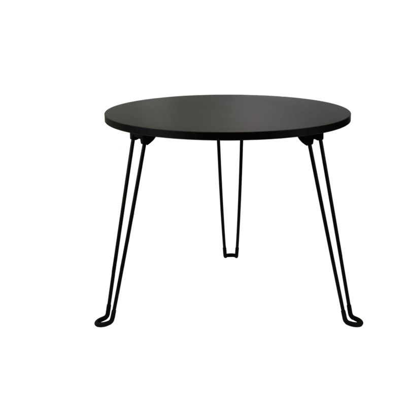 8.6"/12.9"/16.5" Tall Modern 3 Leg Ironcraft Wood Round Top Coffee Table Clearhalo 'Coffee & Accent Tables' 'Coffee Tables' 'coffee_tables' 'furn' 'furn_coffee_tables' 'Furniture' 'furniture_coffee_tables' 'Living Room Furniture' 1200x1200_fc47db00-d04c-4b7c-9175-decd1abb4e28