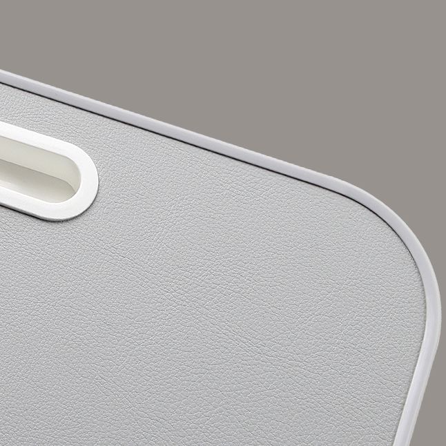 Escritorio de oficina rectangular de estilo moderno.