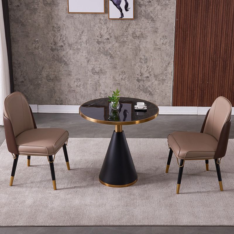 Round Shape Luxury Dining Table Three-Color Fixed Table with Sintered Stone Clearhalo ' dining_table' 'Dining Tables & Seating' 'Dining Tables' 'furn' 'furn_dining_table' 'Furniture' 'furniture_dining_table' 'Kitchen & Dining Furniture' 'kitchen&dining_furn' 'kitchen' 'kitchen_dining_table' 1200x1200_fc5031e3-7116-444f-919d-9276bb4b7994