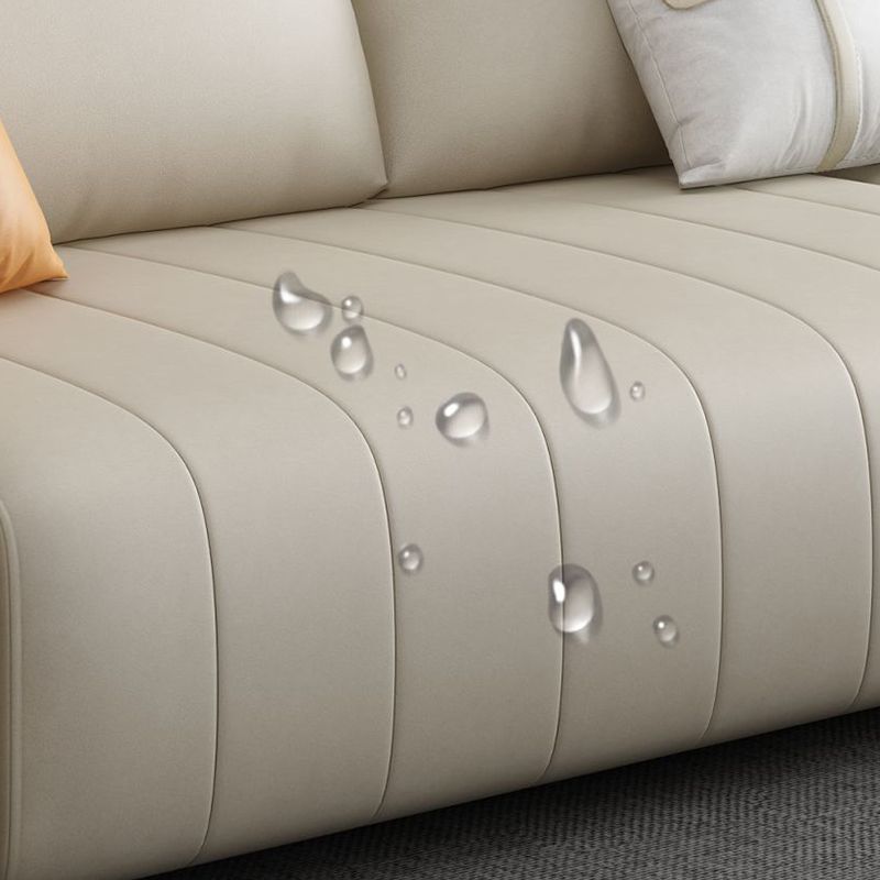 Standard Contemporary Square Arm Faux Leather Stain Resistant Sofa Couch Clearhalo 'furn' 'furn_sofas' 'Furniture' 'furniture_sofas' 'Living Room Furniture' 'Sofa' 'sofas' 1200x1200_fc50ac61-cf10-475a-86b3-04b1dbca1997