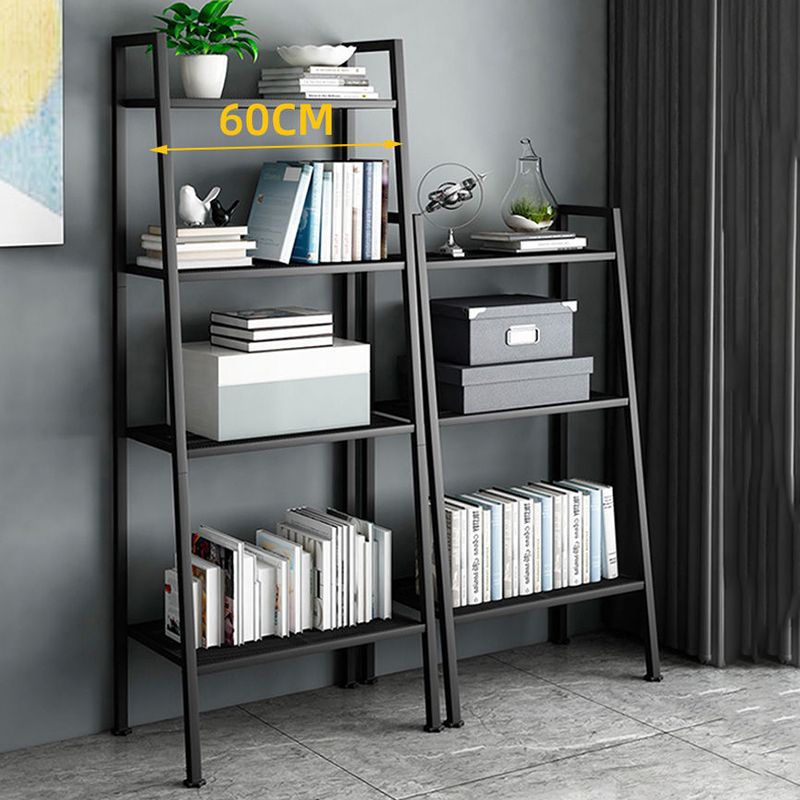 Contemporary Open Bookcase Metal Ladder Bookshelf for Kitchen Clearhalo 'Bookcases' 'furn' 'furn_bookcases' 'Furniture' 'Office Furniture' 1200x1200_fc524fc9-3c93-42dd-a196-b703bbbb032b