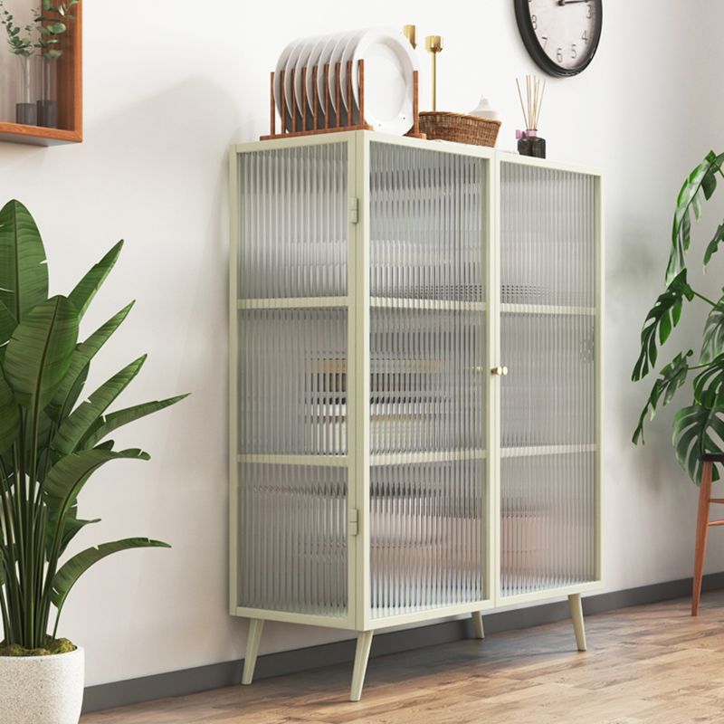 14" W Modern Storage Cabinet Glass Door Buffet Cabinet for Dining Room Clearhalo 'Display & China Cabinets' 'display_china_cabinets' 'furn' 'furn_display_china_cabinets' 'Furniture' 'Kitchen & Dining Furniture' 1200x1200_fc547167-7487-4eca-891c-54bfe839c13e
