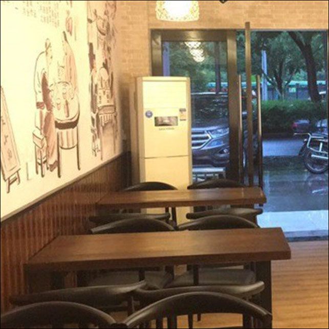 Rectangle Dining Furniture Solid Wood Dining Table for Dining Room